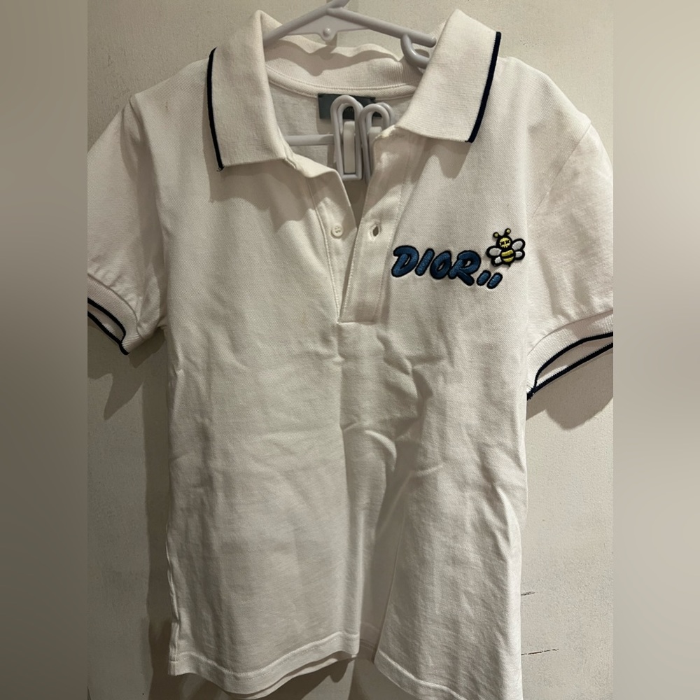 Dior Homme X Kaws Bee Polo Boys Shirt size 10